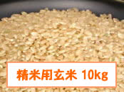 栗の里米　精米用玄米　１０kg　4,000円