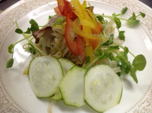 時季野菜のサラダ