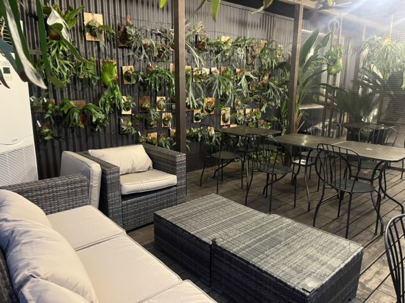 あったかテラス席