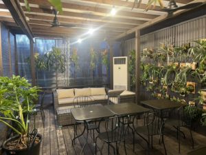 あったかテラス席